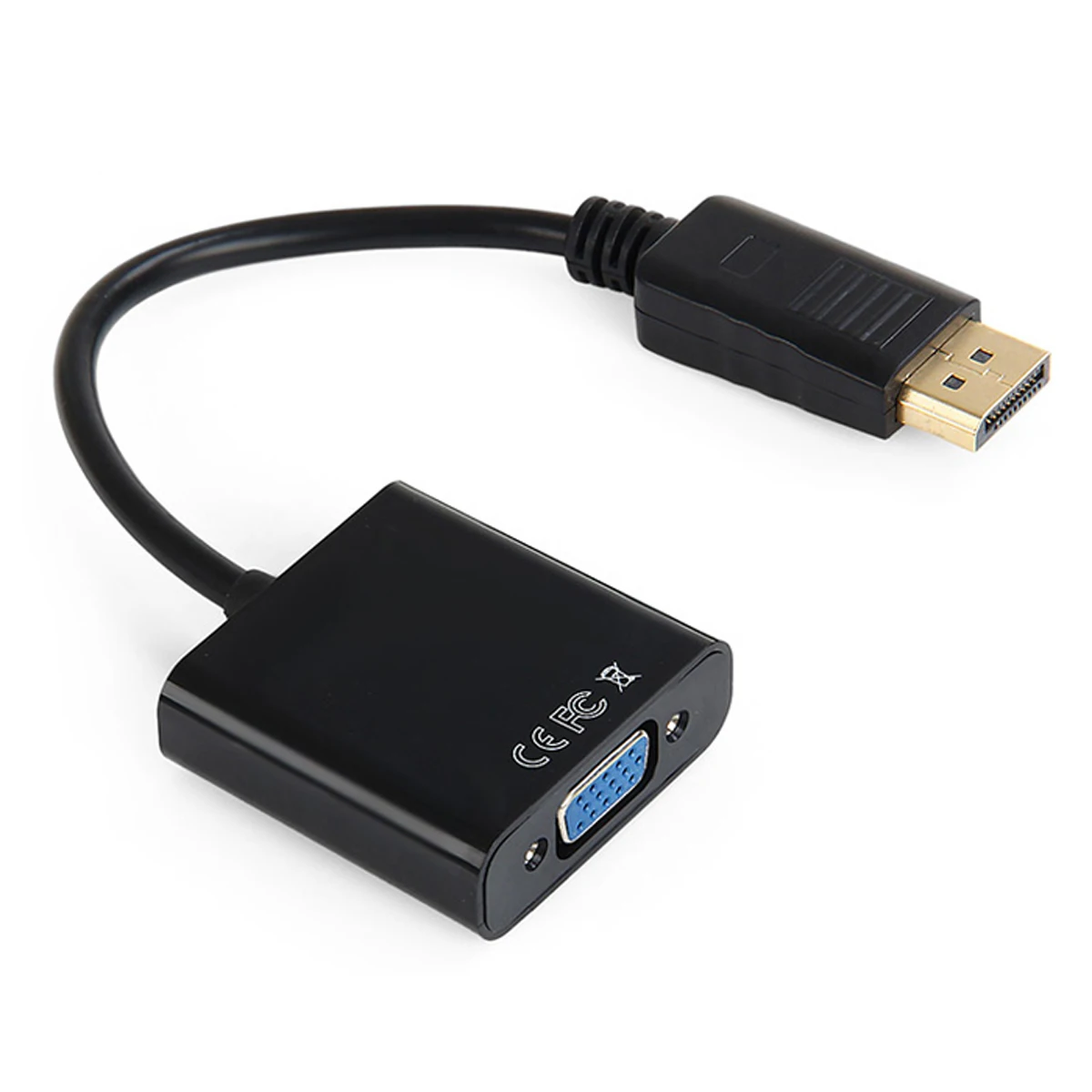 DP к VGA адаптеру порт дисплея конвертеру кабель Дисплей Порт папа Женский адаптера