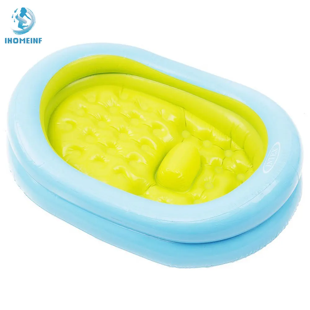 Baby Inflatable Bathtubs For 0-12 Month Newborn Bath Tub Portable Folding Shower Tubs kids Child Supplies | Спорт и развлечения
