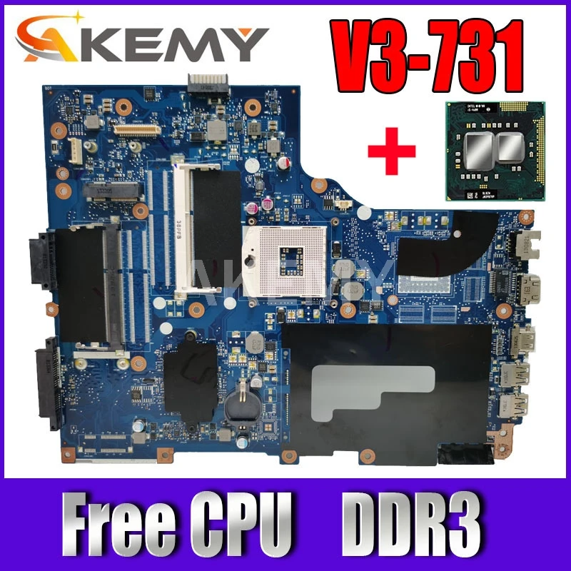 

Akemy материнская плата для ноутбука Acer aspire E1-731 E1-771 V3-731 VA70 VG70 основная плата NBMG711001 NB.MG711.001 DDR3