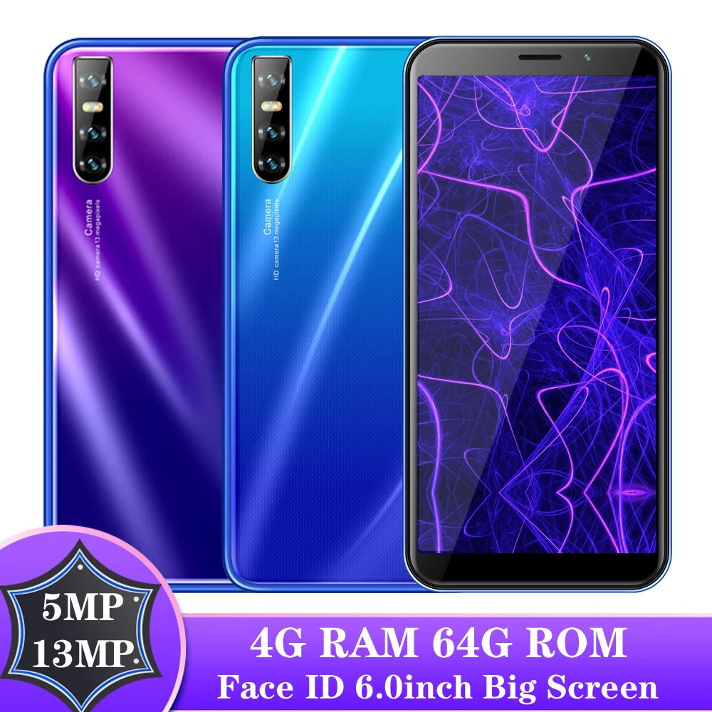 4 ГБ Оперативная память 64 Гб Встроенная A71 6 0 ''смартфон Face id разблокирована
