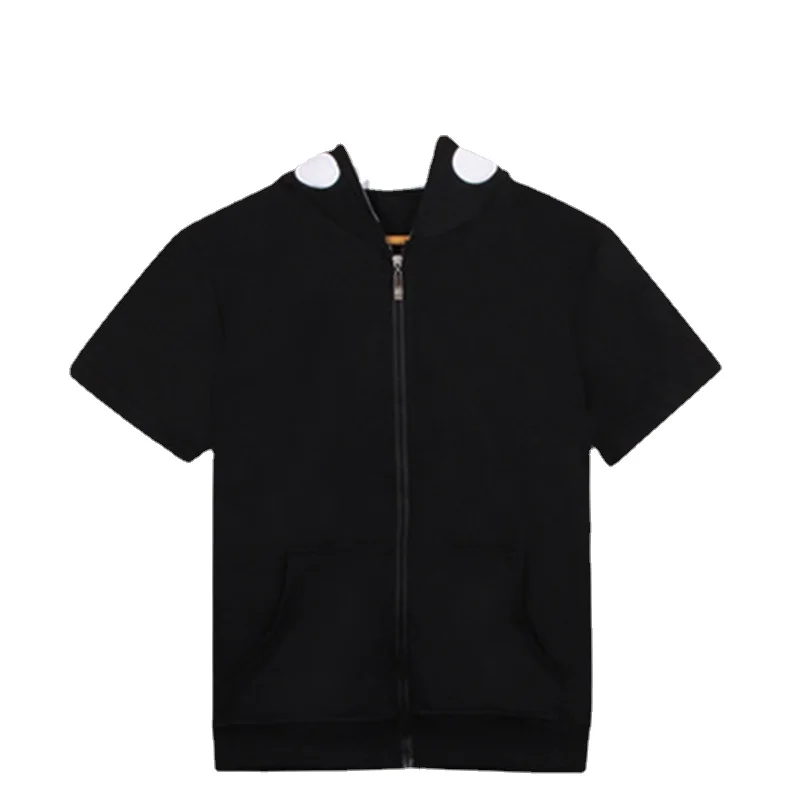 Костюм для косплея аниме Project Kano Shuuya топы причудливая Мужская черная футболка на