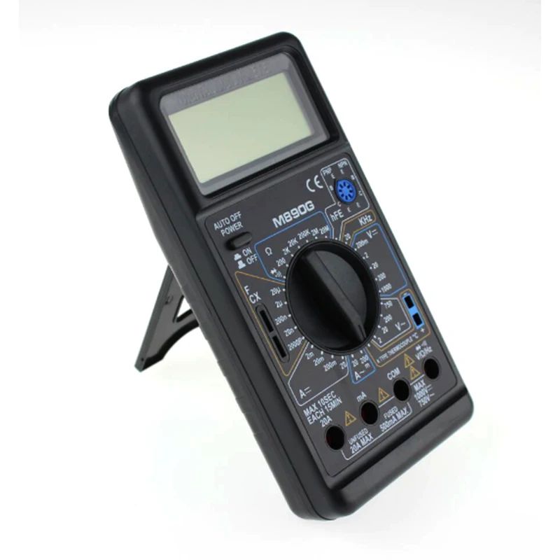 Электрический портативный Вольтметр Амперметр Датчик Профессиональный DT9205A AC DC