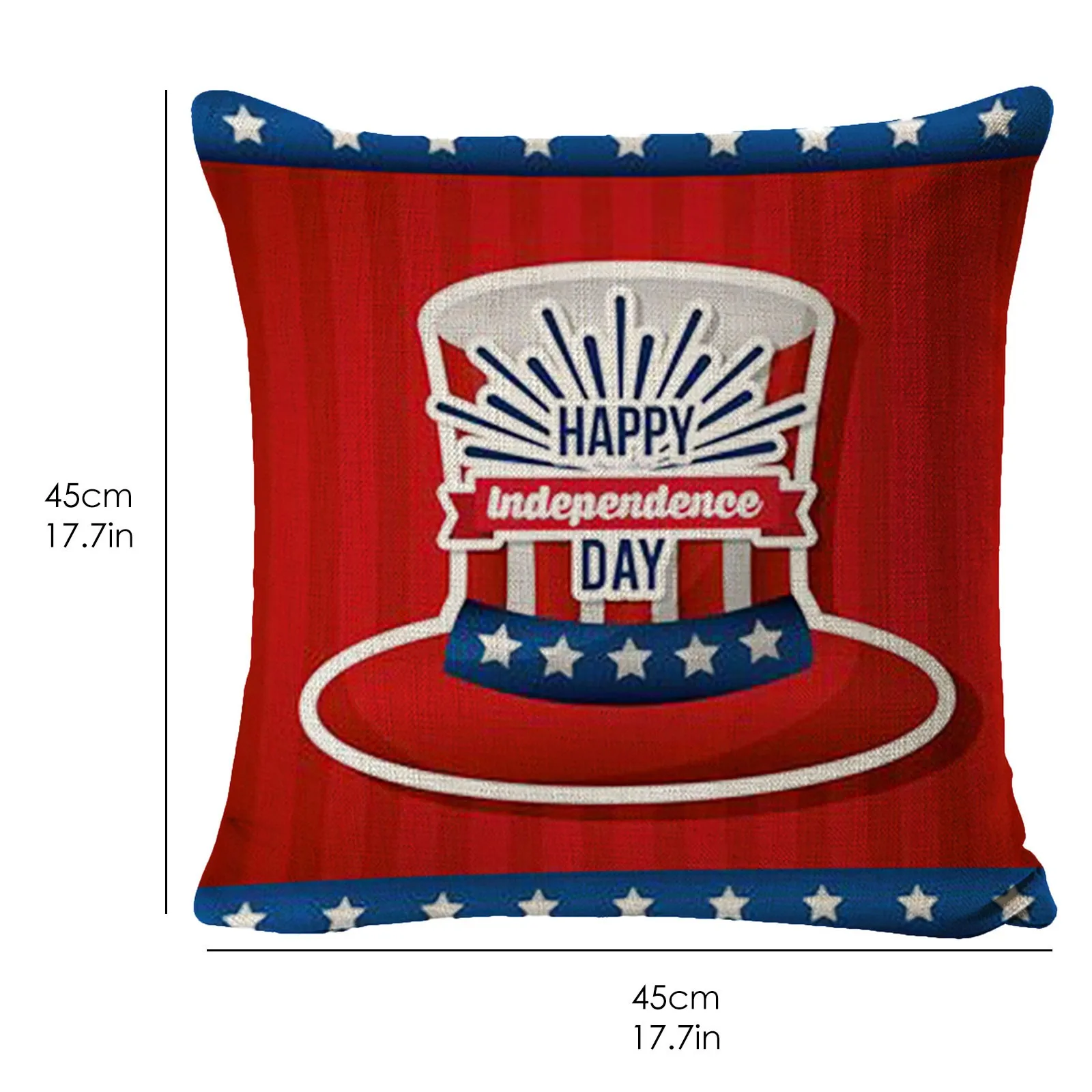 День Независимости семейная Подушка семьи Чехол обниматься Мягкий на подушку