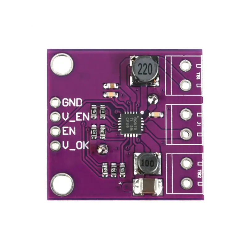 

BQ25570 Energy Harvester Module Boost Charger and Voltage drop Converter Module