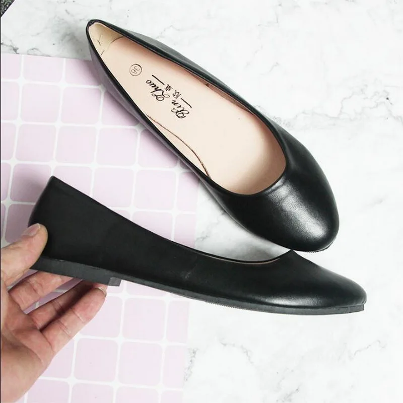 Сезон лето осень Женская обувь Повседневная на плоской подошве с круглым носком