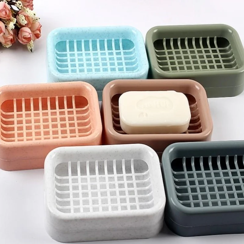 

Футляр для мыла двухслойный, поднос для мыла в ванную комнату, аксессуары для ванной комнаты