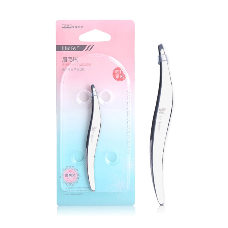 1 шт. пинцет для бровей острый зажим Зажимы из нержавеющей стали профессиональные