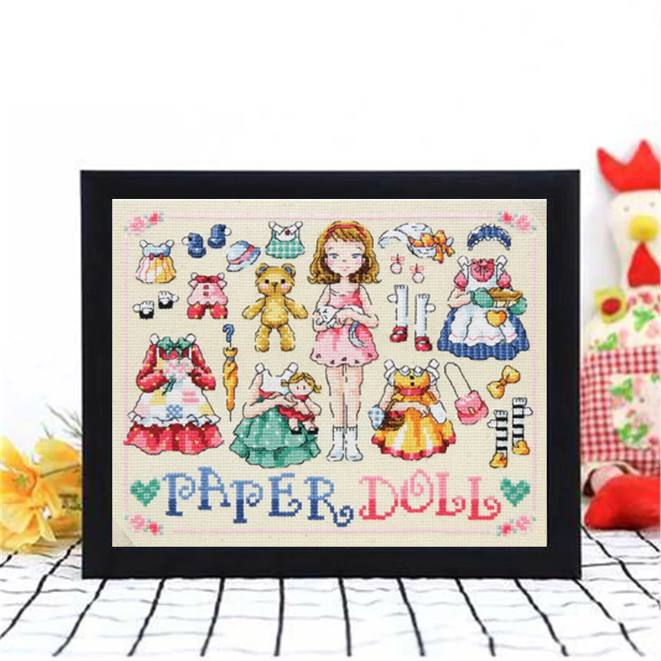 

Cross Stitch Set Chinese Cross-stitch Kit Embroidery Needlework Craft Packages Cotton Fabric Floss New Designs Embroidery3126