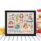 SO3126 Корейская любовь мини-пакет с мультяшным персонажем ремесло Стич Вышивка крестом рукоделие вышивка рукоделие Счетный крест наборы для вышивания подарок