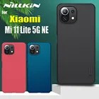 Жесткий пластиковый противоударный чехол Nillkin для Xiaomi Mi 11 Lite