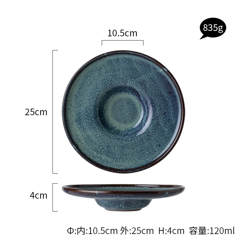 Тарелка для пасты с принтом павлина креативная тарелка в западном стиле поднос