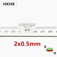 hkhk 100 200 pcs mini magnet dia 2x0 5 mm mm mini magnet encoder 2mm x 0 5 mm strong magnetic standard 2x0 5 mm