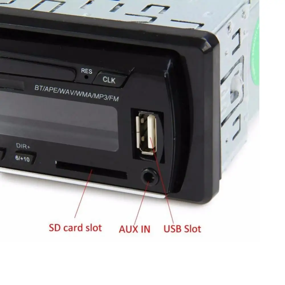 U-диск Bluetooth MP3-плеер Автомобильный MP3 стерео аудио FM-радио USB музыкальный плеер с