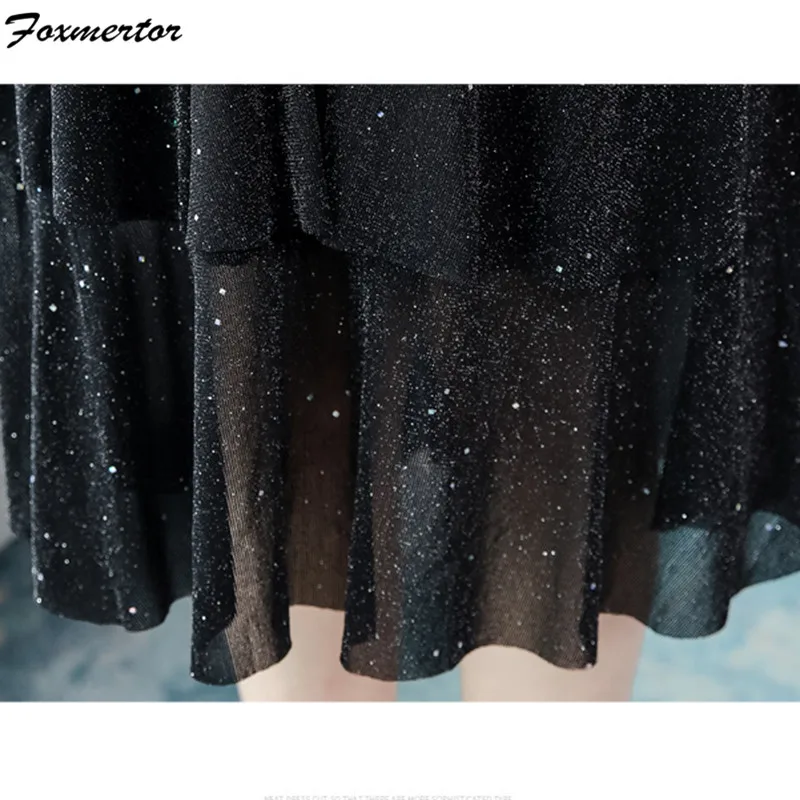 2021 осеннее платье в Корейском стиле элегантное Сетчатое платье-торт с вышивкой