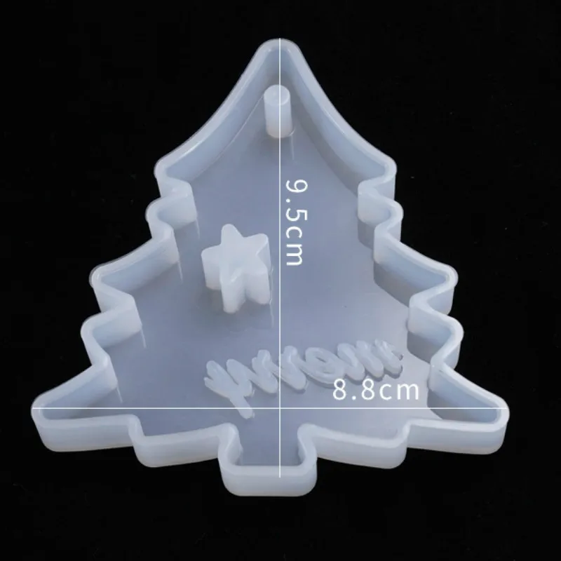 Силиконовая форма Jingle Bell для рождественской елки создание орнаментов из