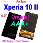Оригинальный OLED ЖК-дисплей для Sony Xperia 10 II ЖК-дисплей сенсорный экран дигитайзер панель в сборе для Sony 10II ЖК-дисплей Замена