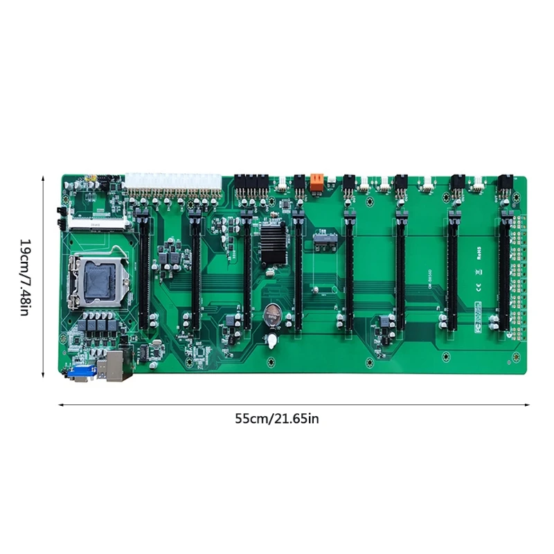 

B75M memory integrated interface BTC motherboard