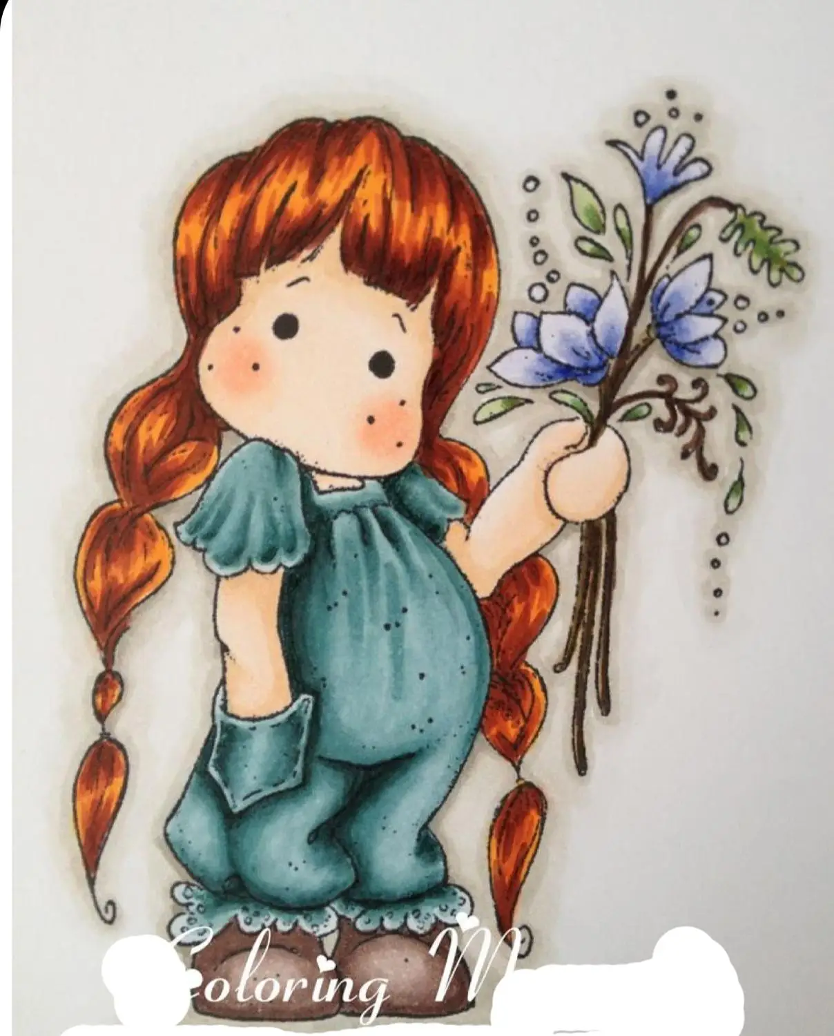 Yulan девушка прозрачный силиконовый резиновый штамп и штамповочный лист