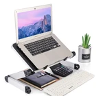 Столик для ноутбука, складной, алюминиевый, регулируемый