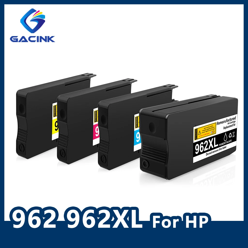 

GACINK 962 962XL Compatible Ink Cartridge For HP 9010 9012 9013 9014 9015 9016 9018 9019 9020 9022 9023 9025 9026 9027 9028 9029