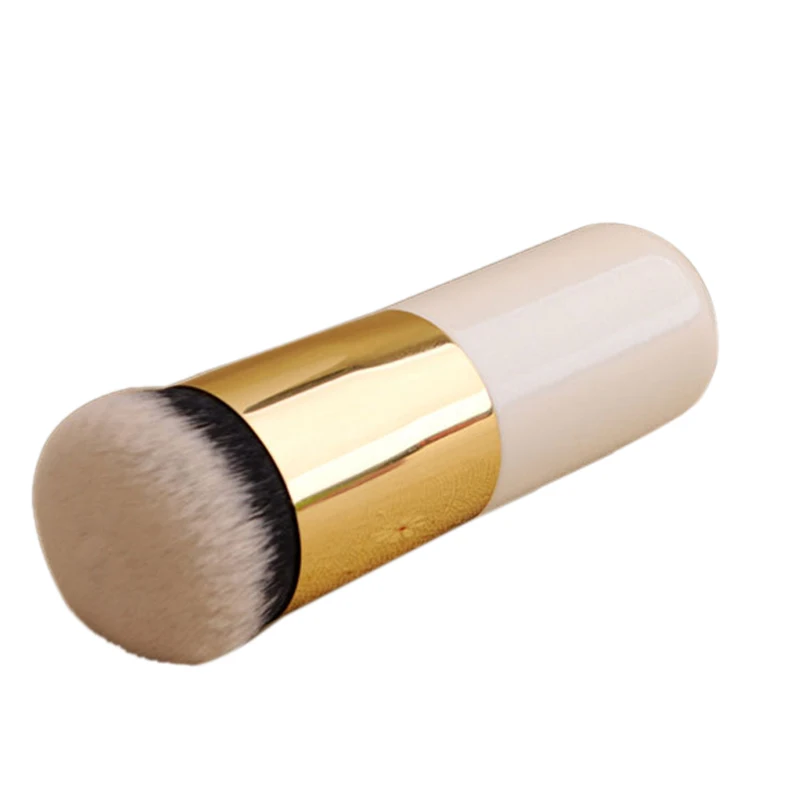 New Chubby Pier Foundation Brush Flat Cream Makeup Brushes Professional Cosmetic Make-up | Красота и здоровье