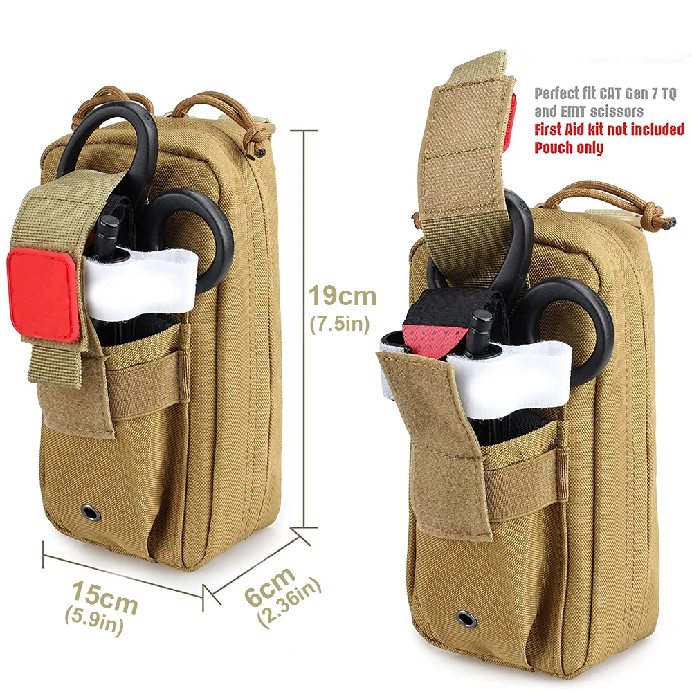 Тактическая медицинская сумка Molle комплект для оказания первой помощи при