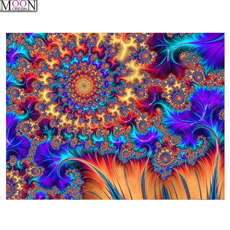 

5D Diy Diamond Embroidery Flowers Mandala Diamond Painting Mosaic Picture Of Rhinestones,Cross-stitch Full Square&Round Painting