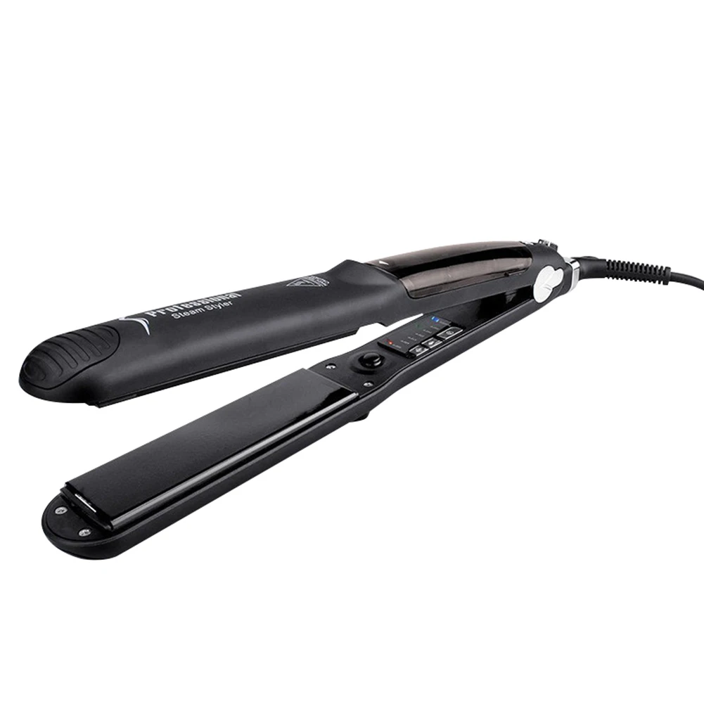 Easy Use Practical Hair Styling Tools Steam Straightener Ceramic Flat Iron Electric Straightening Curler | Красота и здоровье