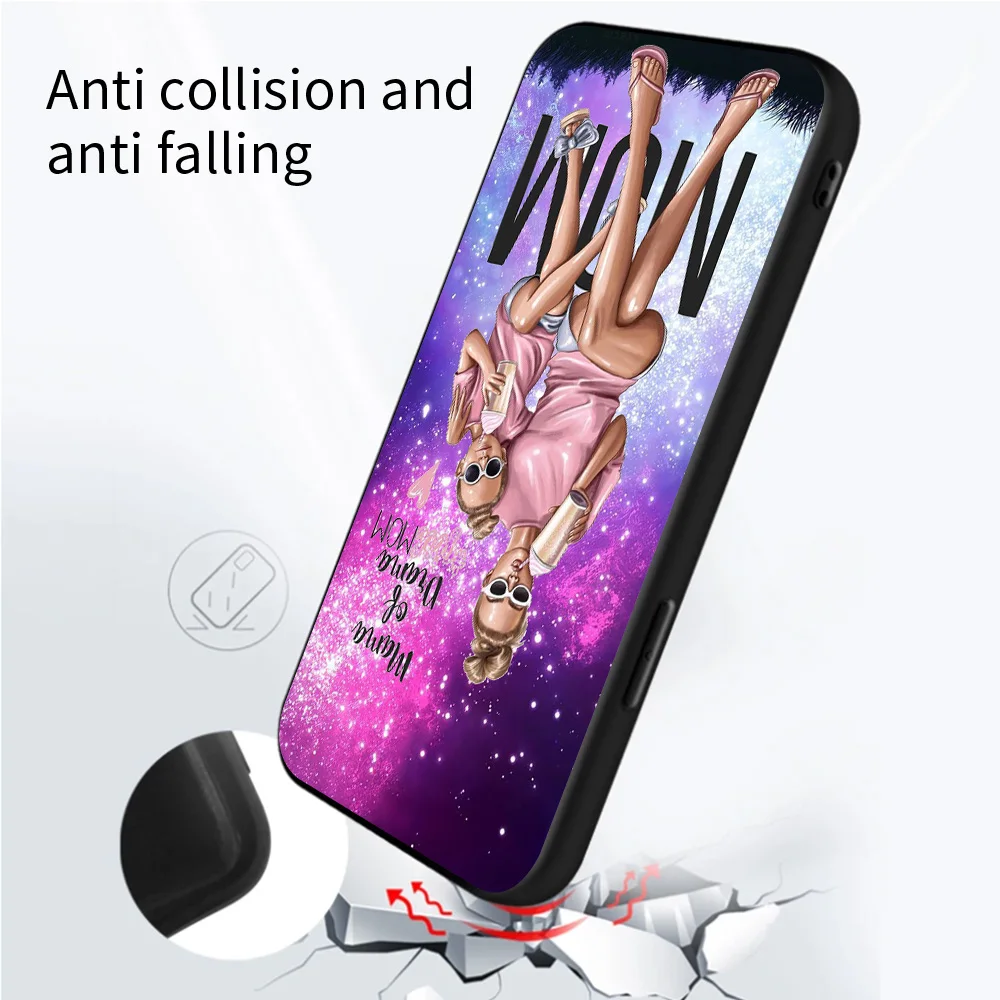 Phone Case For Apple iPhone 11 13 12 Pro Max Mini XR X 7 6S 8 Plus XS SE(2020) Protection Coque Fashion girl Super Mom Boy | Мобильные