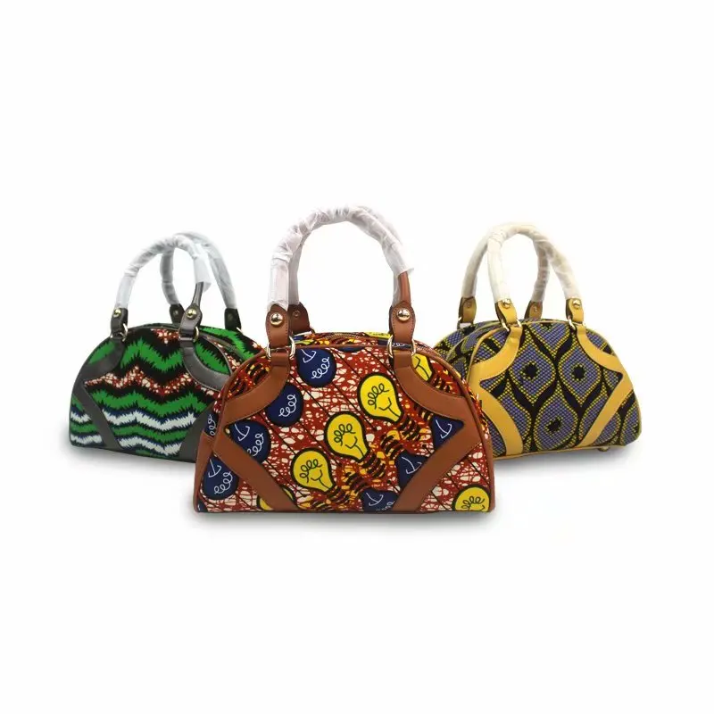 Лидер продаж Комплект из 3 предметов Анкара воск сумки высокого качества женские