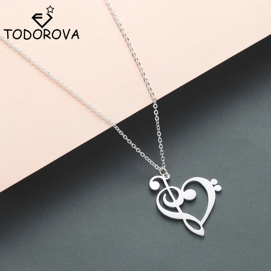 Женское колье из нержавеющей стали Todorova|Ожерелья с подвеской| |