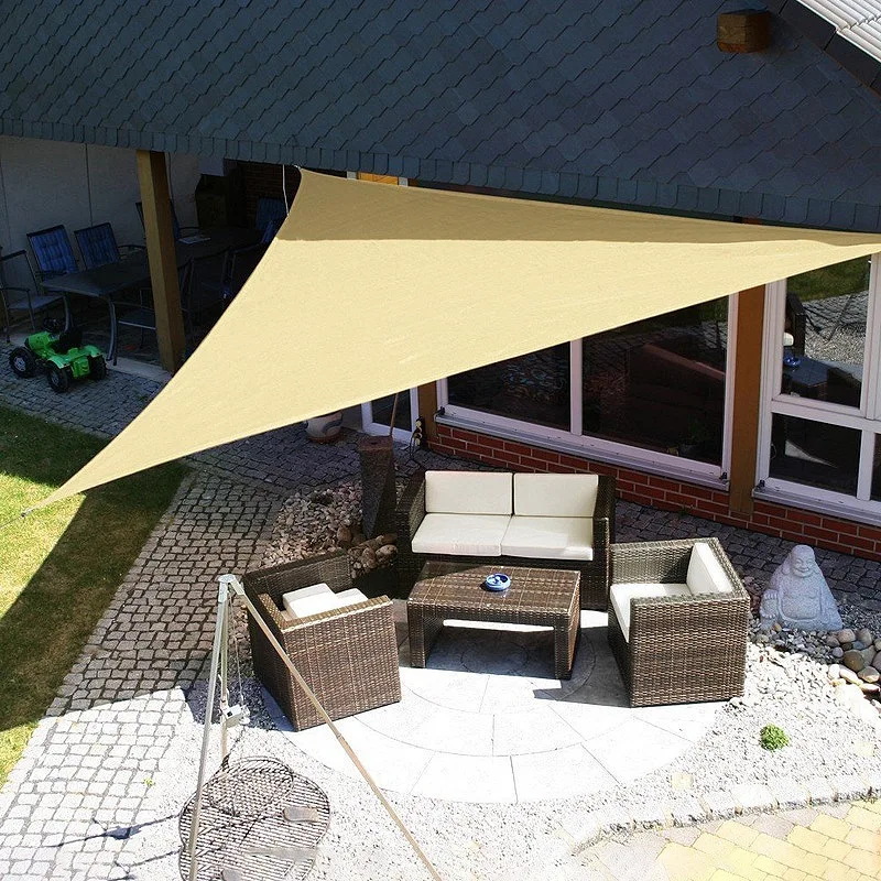 3.6M Grey e Sun Shade Sail Tent Garden Patio Swimming Pool Sunsn Uv | Спорт и развлечения