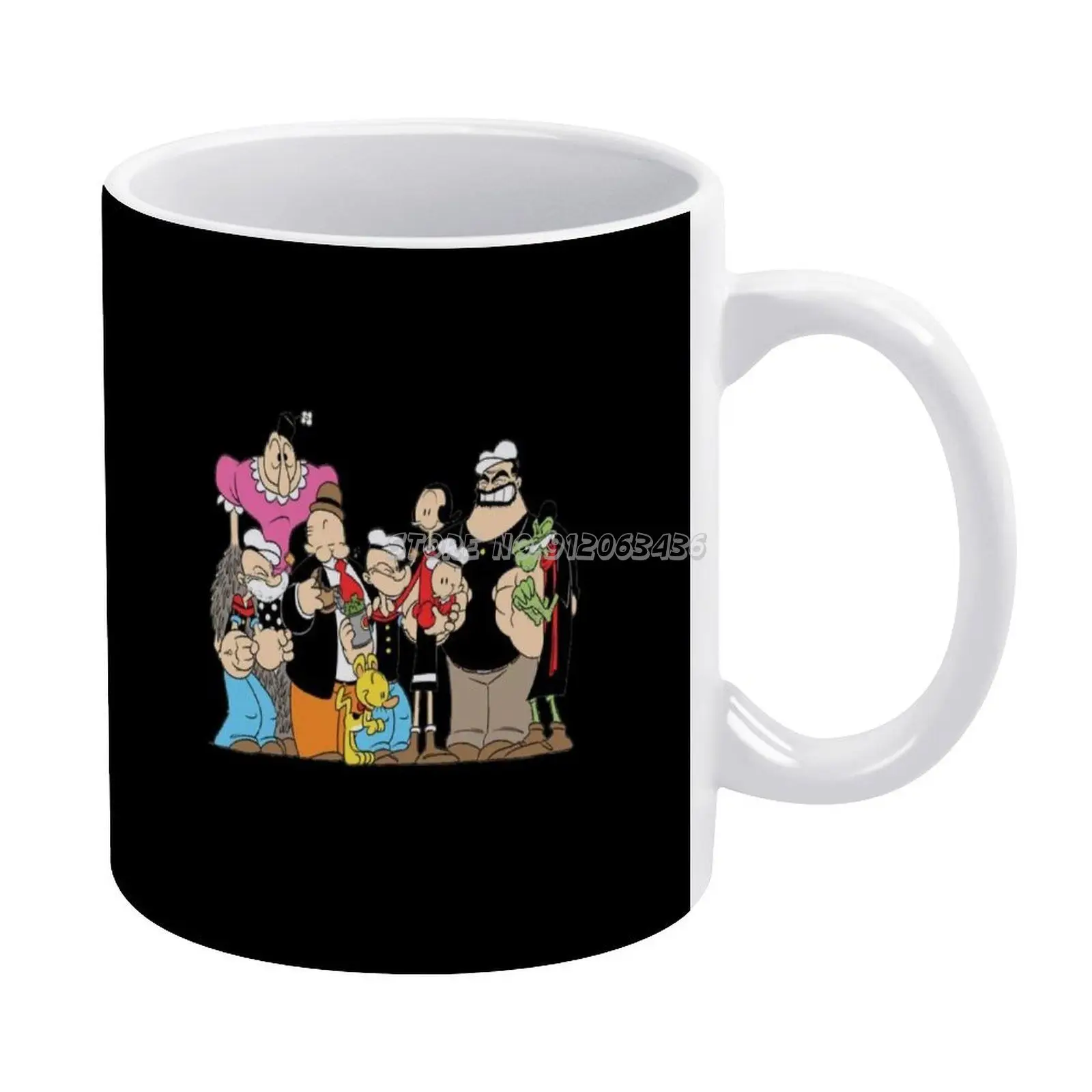 Кофейные кружки с изображением моряка керамические - Цена: 398.4