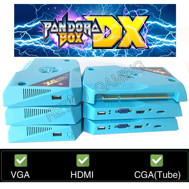 Ящик Пандоры DX CRT/CGA VGA HDMI Аркада материнская плата Jamma версия печатной платы 3000 в 1