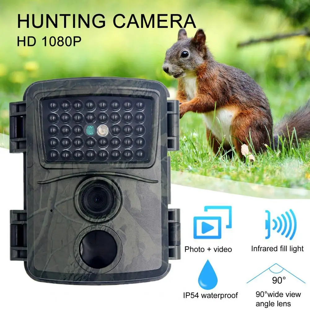 

12MP Trail Камера 1080P HD охотничья Камера PIR ИК Ночное видение IP54 Водонепроницаемый поле Охота Камера дикий Животные открытый Камера