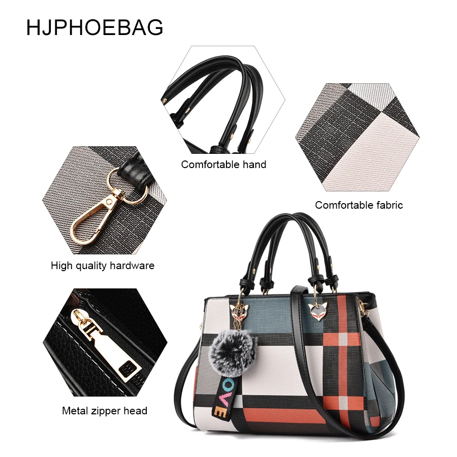 HJPHOEBAG модная женская сумка из искусственной кожи, женские сумки-мессенджеры с шариками, женские сумки через плечо, женские вечерние сумки YC233