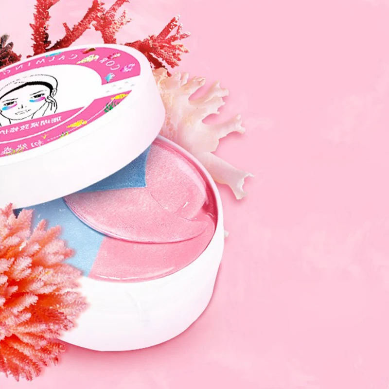 Двухцветная патч увлажняющая гладкая подушечки для глаз против анти-старения