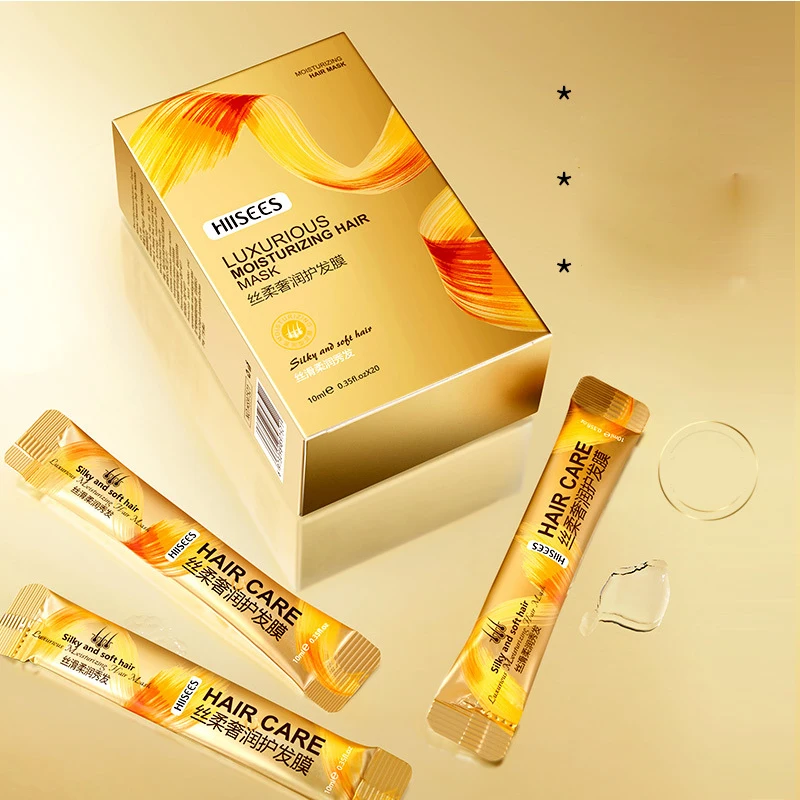 Волшебная кератиновая маска для волос 2 шт. 5 секунд глубокий ремонт