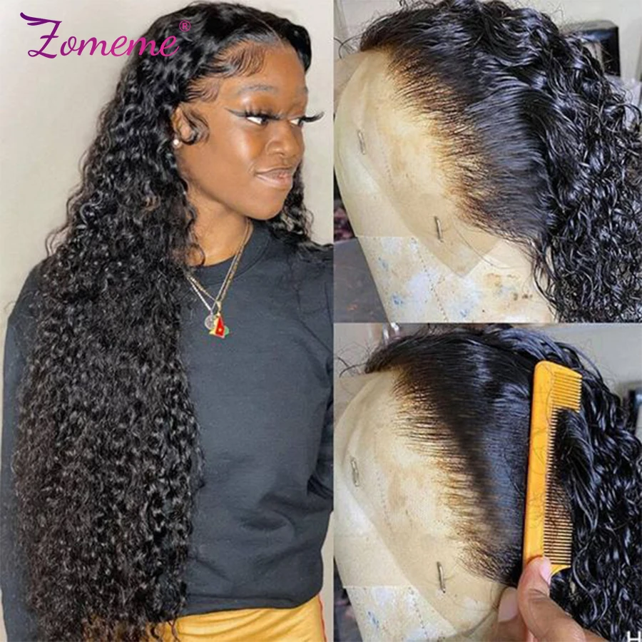 

30 Inch Water Wave Lace Front Wig HD Lace Frontal Wig 13x6 Lace Front Human Hair Wigs For Women 250 Density Siyun Show Hair Wig