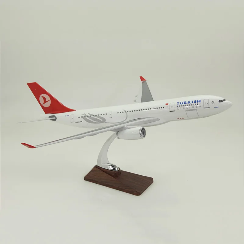 47 см 1:150 масштаб Airbus airlines Air TURKISH A330 самолет Турция модель воздуха w сплав база