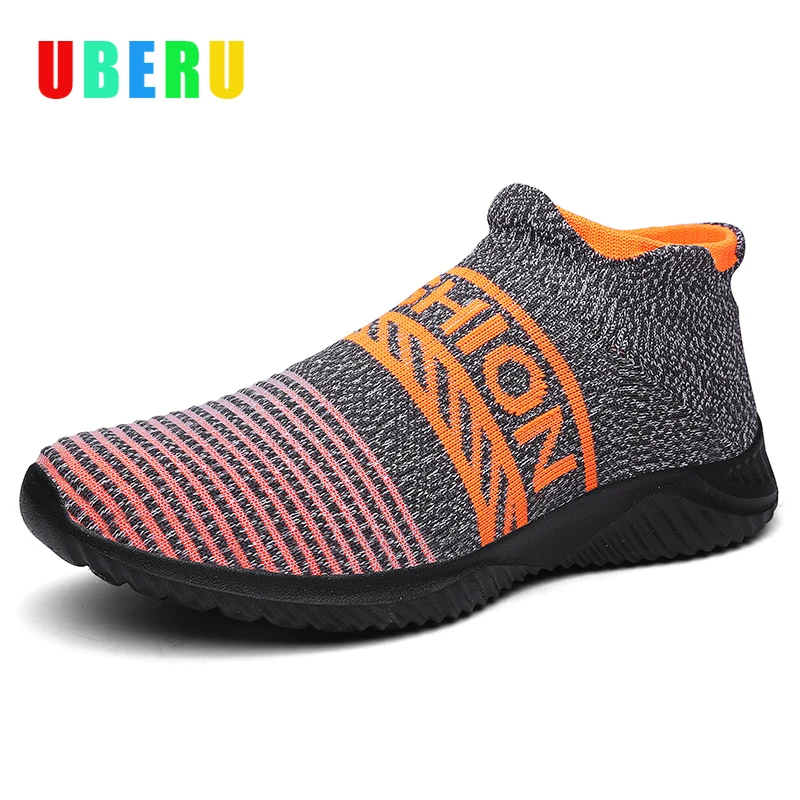Uberu/недорогие мужские кроссовки для бега дышащие удобные Повседневная