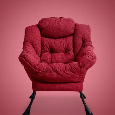 style2 Фиолетовый лист ленивый диван стул современный минималистичный спальня маленький диван стул общежития одноместный диван балкон ленивый стул - Цвет: style2