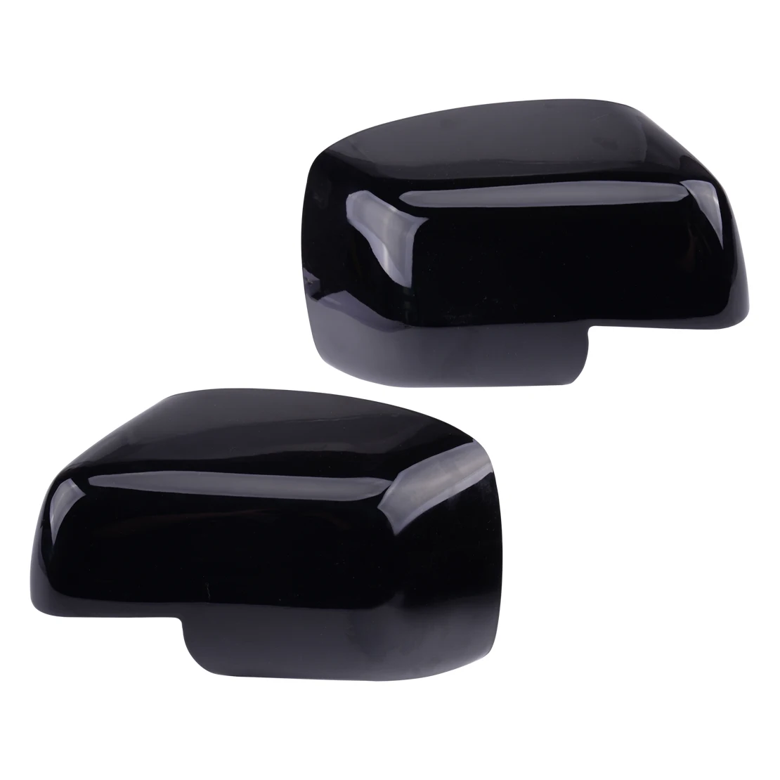 1 пара ABS боковое зеркало заднего вида чехол корпус подходит для Land Rover Discovery Freelander