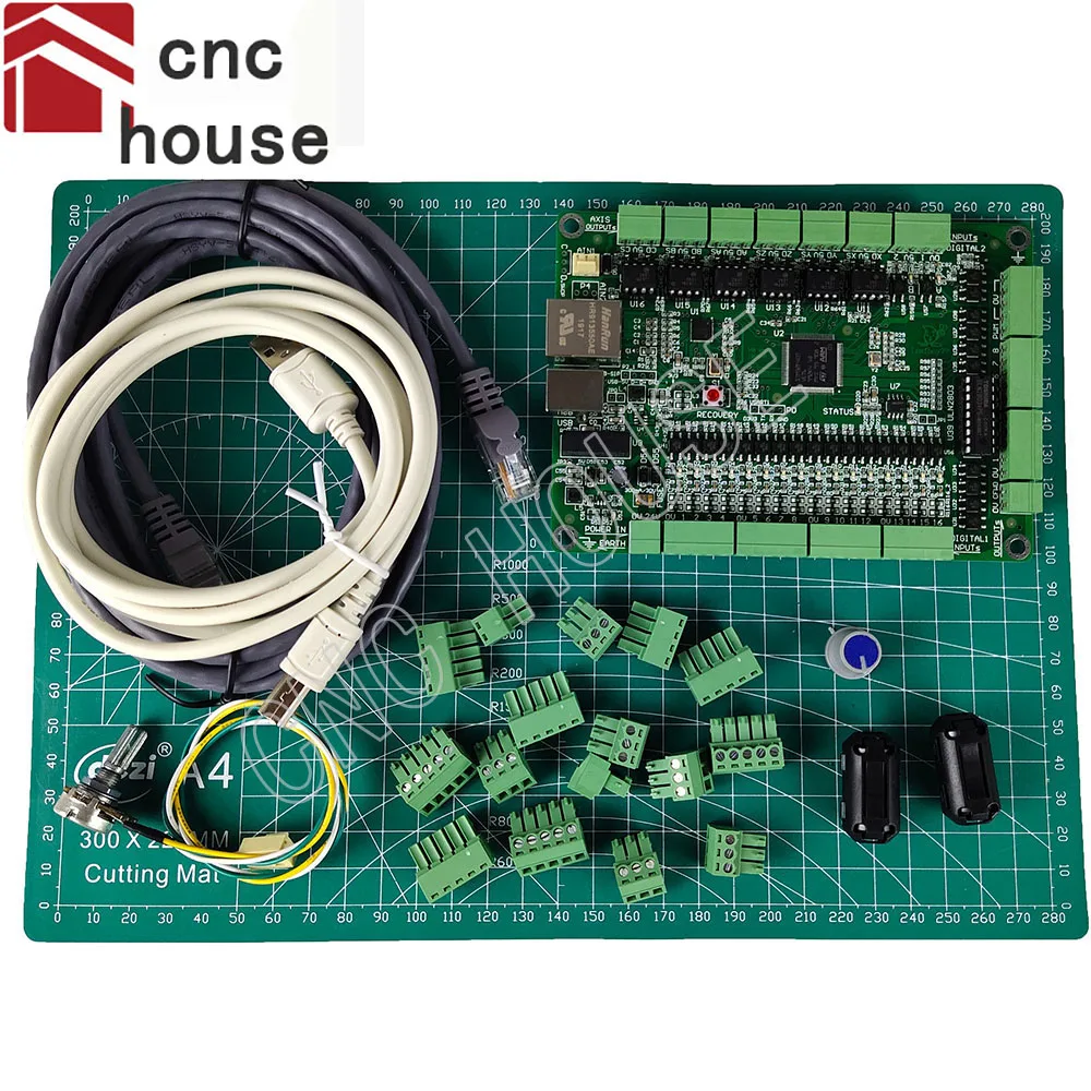 Mach3 ЧПУ 6 axis motion система управления USB + Ethernet сетевой порт интегрированный плата