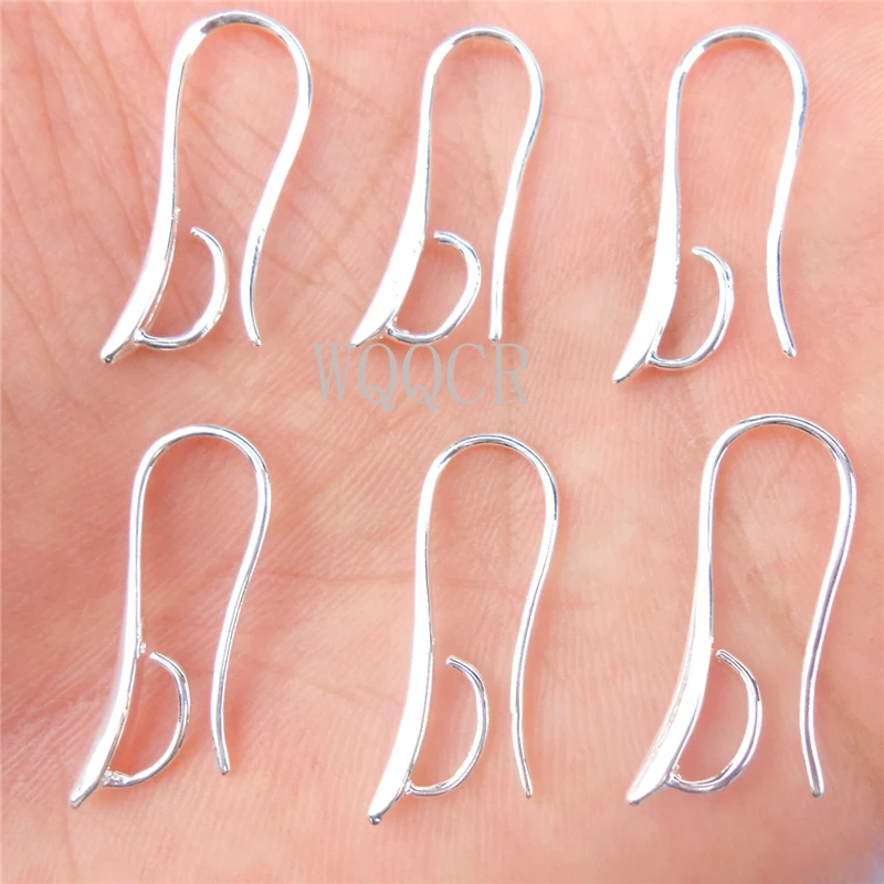 10 шт./партия серьги Крючки из серебра 925 пробы|ear wires|pinch bailjewelry findings |