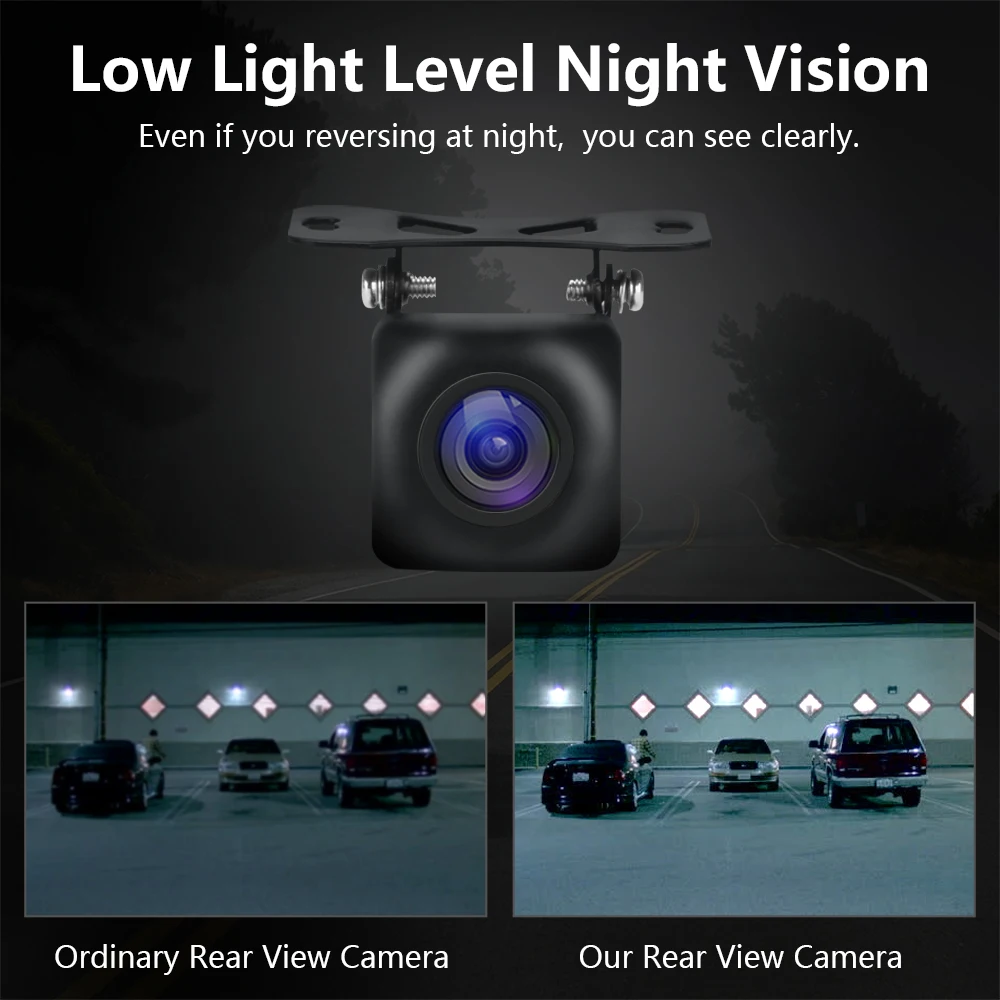 Автомобильная камера заднего вида Vtopek для парковки автомобильный монитор