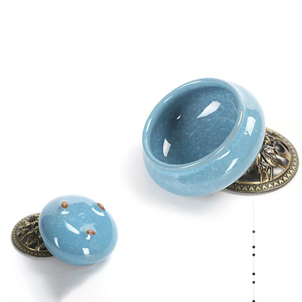 Винтажный керамический держатель для курильницы медитация буддист дзен