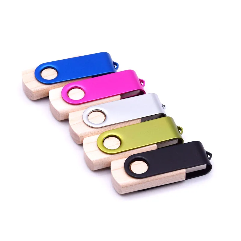 (Более 10 шт. бесплатный логотип) пользовательский бренд кленовый Дерево USB