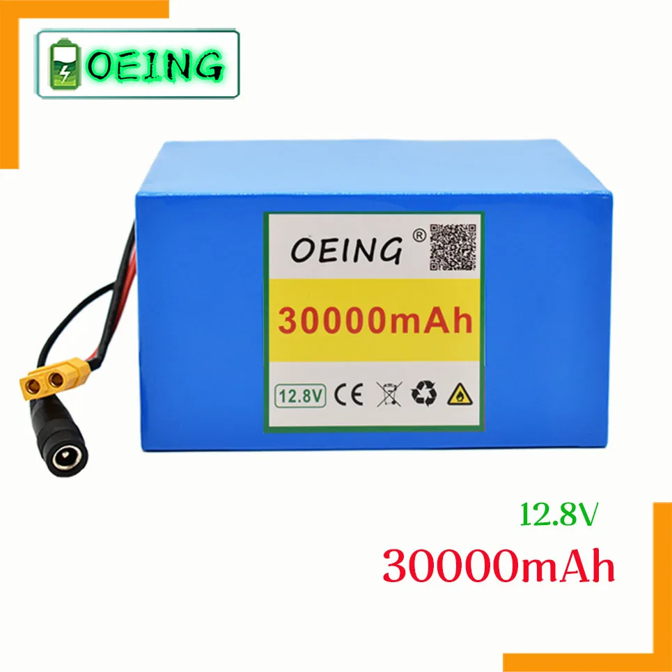 

2021 32700 Lifepo4 Battery Pack 4S3P 12.8V 30Ah 4S 40A 100A Balanced BMS for Electric Boat and Uninterrupted Power Supply 12V