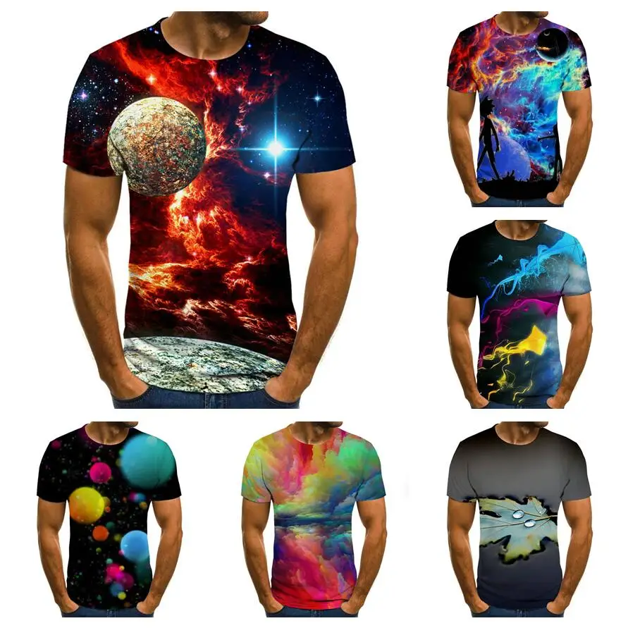 

Men's New 3D Print Punk Style Current T-Shirts Men Tops 2021 Summer Hip Hop Punisher Polyester Harajuku Funko Free Shipping